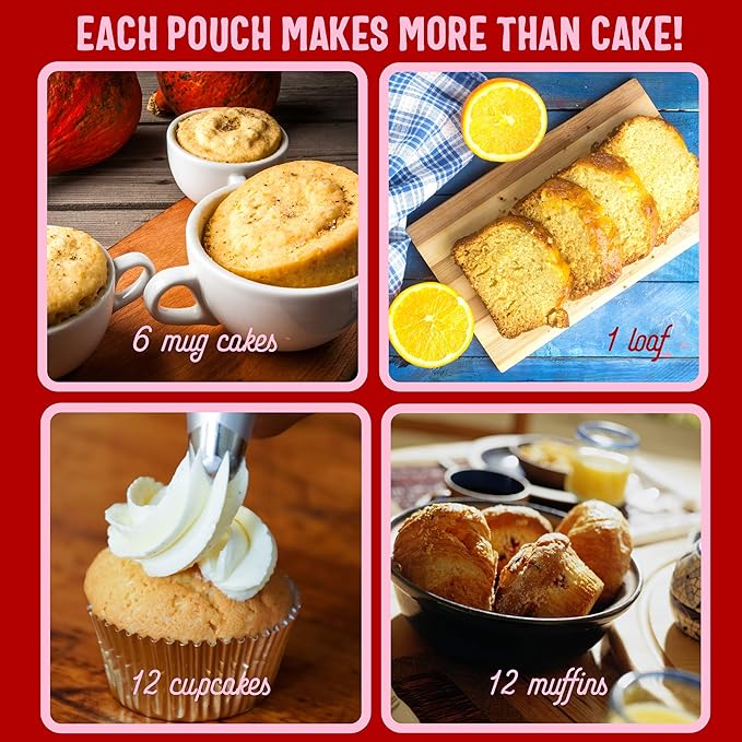 Sweet Logic Keto Baking Mix - Orange Almond Muffin - Gluten-Free - Dairy Free - Diabetic-Friendly
