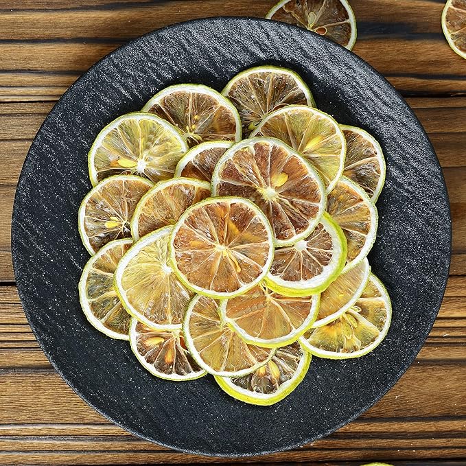 Dried Lime Slices,3oz/85g,Dehydrated Fruit For Cocktails,100% Natural No Additives No Sugar