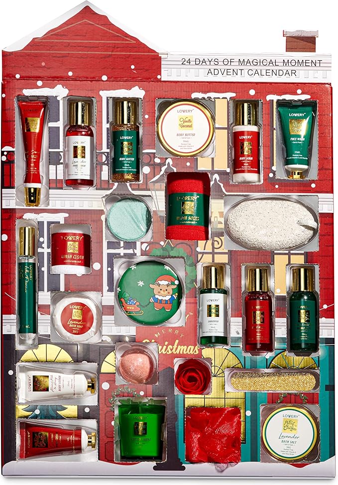 Advent Calendar 2025 Adult Women ??24pc Beauty & Spa Christmas Advent Calendar for Teen Girls