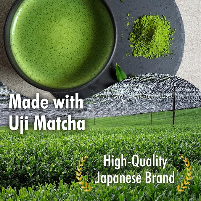 YAMASAN KYOTO UJI Dorayaki Japanese Matcha Sweet Bean Paste Pancake, Traditional Japanese Wagashi