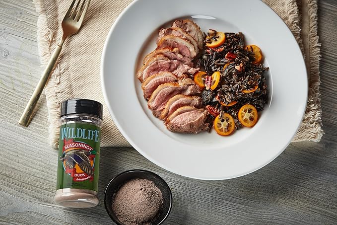 Wildlife Seasonings Duck Marinade – Gourmet Blend for Wild Game, Roast Duck & Beef | Dry Marinade
