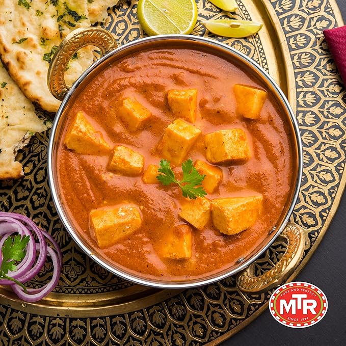 MTR - Shahi Paneer - Mild Tomato Gravy with Cottage Cheese - Authentic Indian Flavors - Flavorful