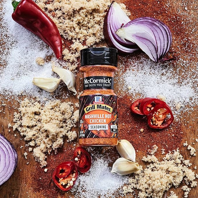 McCormick Grill Mates Nashville Hot Chicken Seasoning, 3 oz (Pack of 2)