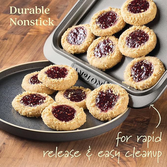 Anolon Advanced Nonstick Bakeware with Grips, Nonstick Cookie Sheet / Baking Sheet - 11 Inch x 17
