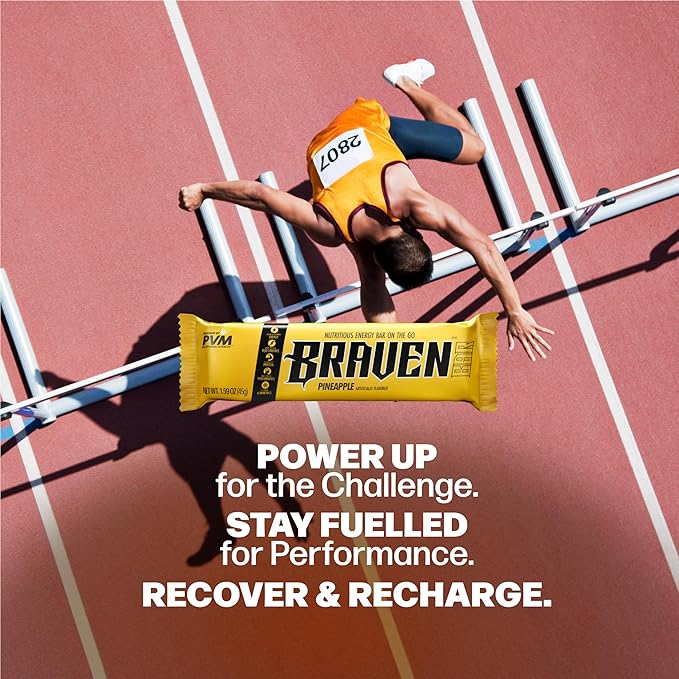 Braven Bar Variety Pack Energy Bars (1.59 oz, Pack of 10) ??Energy Chews with 5g Protein