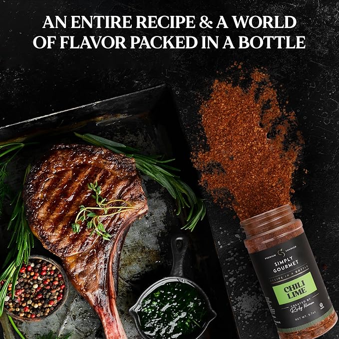 Chili Lime Seasoning ??Zesty, Tangy Spice Blend with Garlic & Citrus for Chicken, Seafood, Roasted