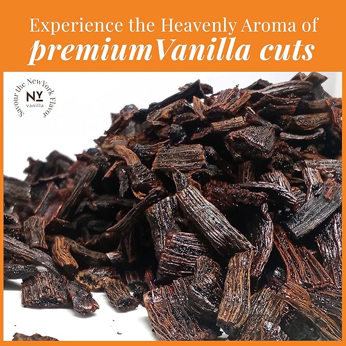 1 lb Vanilla Bean Splits, Cut From Whole Extract Grade B VanillaBeans For Making Vanilla Extract |