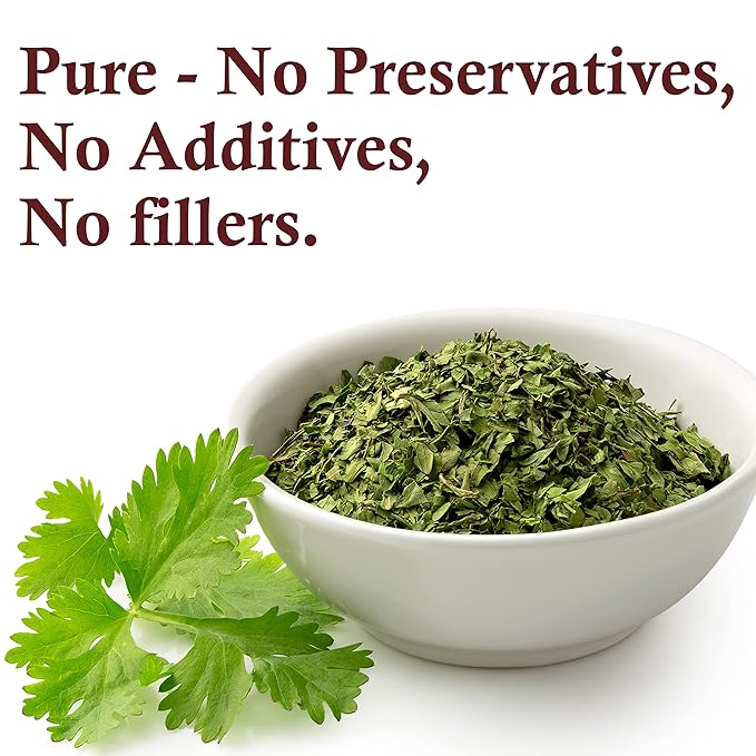 The Spice Way Cilantro Leaves - 1.25 oz - All-Natural Dried Cilantro Leaf Flakes, Perfect for