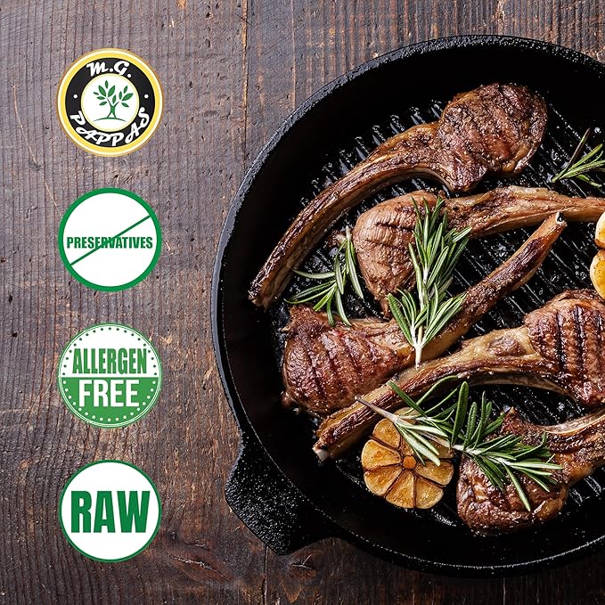 M.G. PAPPAS Rosemary Infused Olive Oil - High Polyphenol Rich Extra Virgin Olive Oil Unfiltered