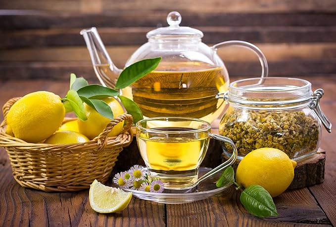 Chamomile Tea 1LB (16Oz) 100% CERTIFIED Organic (USDA seal) Chamomile Flowers Herbal Tea