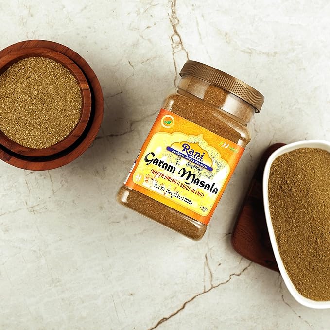 Rani Garam Masala Indian 11-Spice Blend 32oz (2lbs) 908g PET Jar ~ All Natural, Salt-Free | Vegan |
