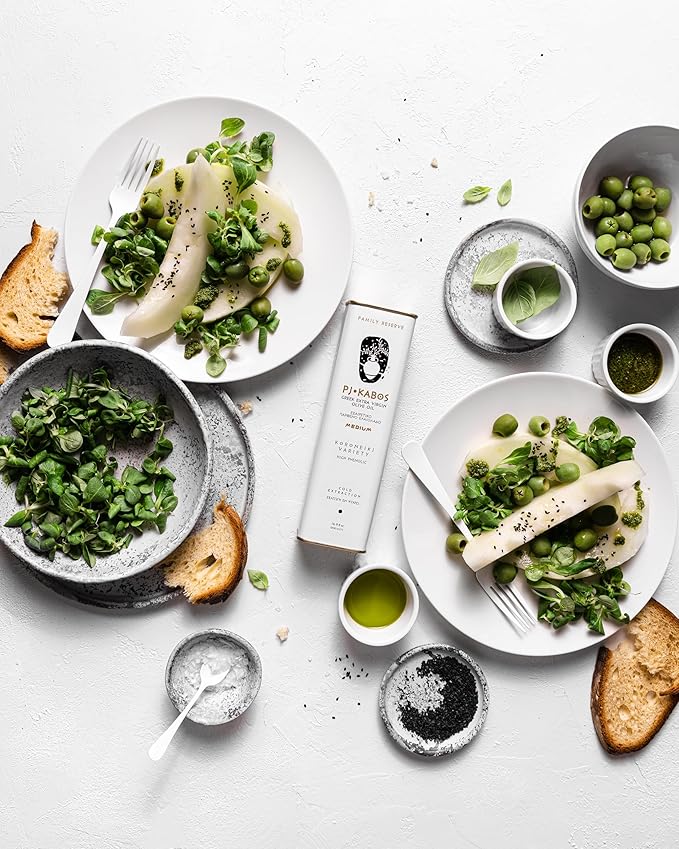 P.J. KABOS 2024/25 Harvest, High Phenolic (450+mg/kg), Natural Greek Extra Virgin Olive Oil