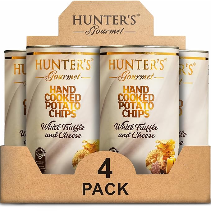 Hunter's Gourmet Crisps | Made with 100% Sunflower Oil | No Artificial Colors | Preservative-Free |