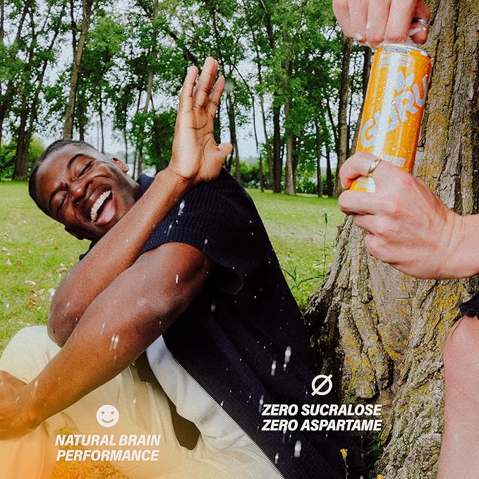 GURU Tropical Punch Organic Energy Drinks, Clean Energy Drink with Plant Based Natural Caffeine