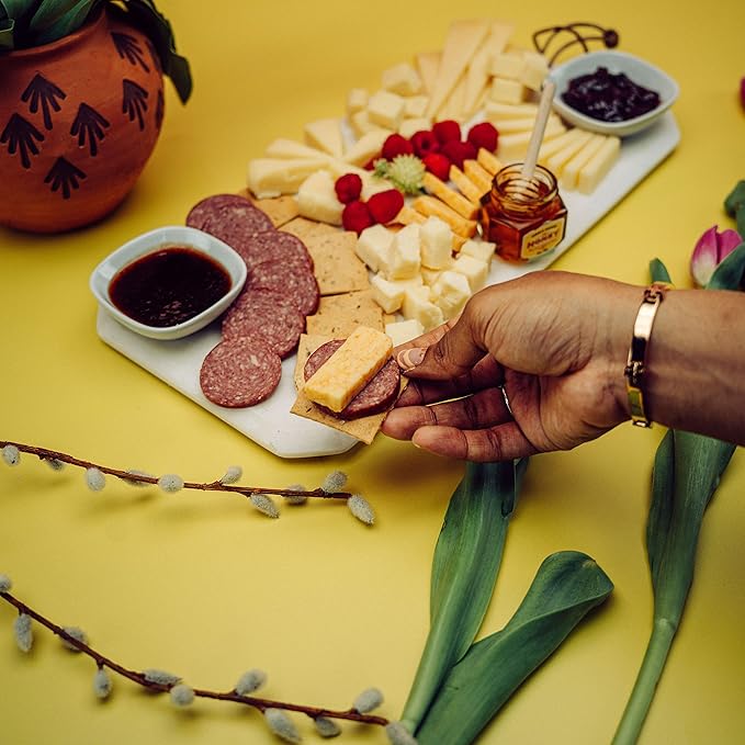 Cheese Bros Deluxe "World's Cheesiest Mom" Charcuterie Gift Box | Fresh from Wisconsin | Includes