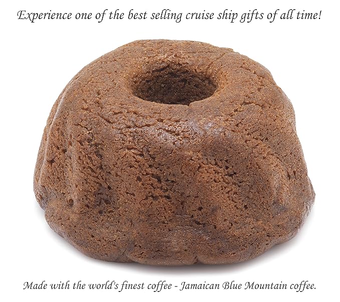 TORTUGA Caribbean Blue Mountain Rum Cake - 4 oz Rum Cake - The Perfect Premium Gourmet Gift for