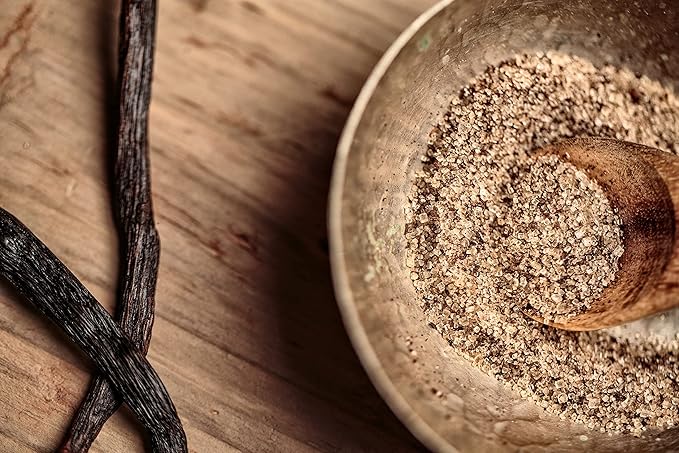 Pure Vanilla Bean Sugar - Made with Real Madagascar Pods & Pure Cane Sugar - For Cooking, Baking, &