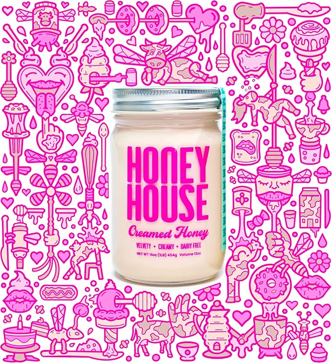 Honey House 100% Raw Creamed | Pure & Natural Unfiltered | Sustainably Sourced from American Bee