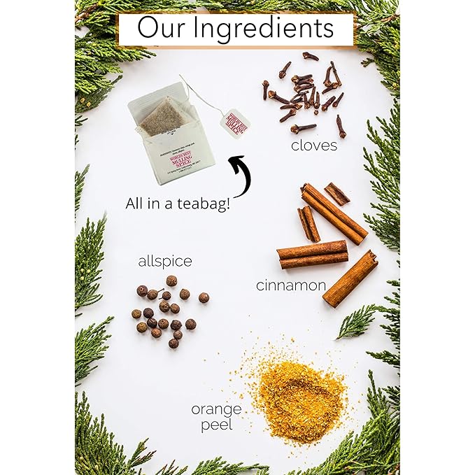 Olde Tradition Spice: Mulling Spices in Tea Bags for Apple Cider, Mulled Wine, Glühwein, Hot Toddy