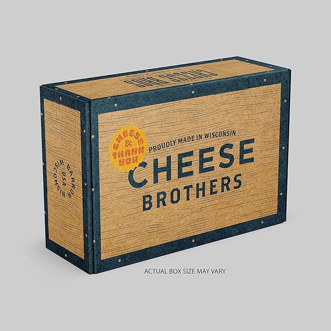 Cheese Bros. "World's Cheesiest Mom" Gift Box | Fresh from Wisconsin | Includes Mozzarella