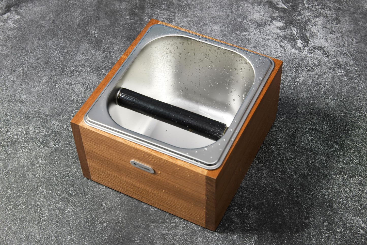 Teyearlife coffee knock box replacement for breville knockbox Sturdy solid wood and easy-clean