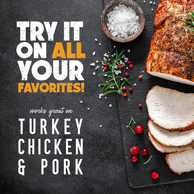 Grillaholics Chipotle Honey Bourbon Turkey Brine Kit – 16 oz Bag for Smoking, Roasting, Grilling &