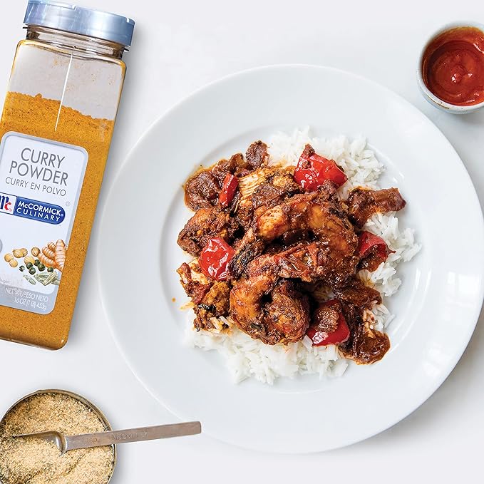 McCormick Culinary Curry Powder, 16 oz - One 16 Ounce Container of Curry Powder Spice Blend of