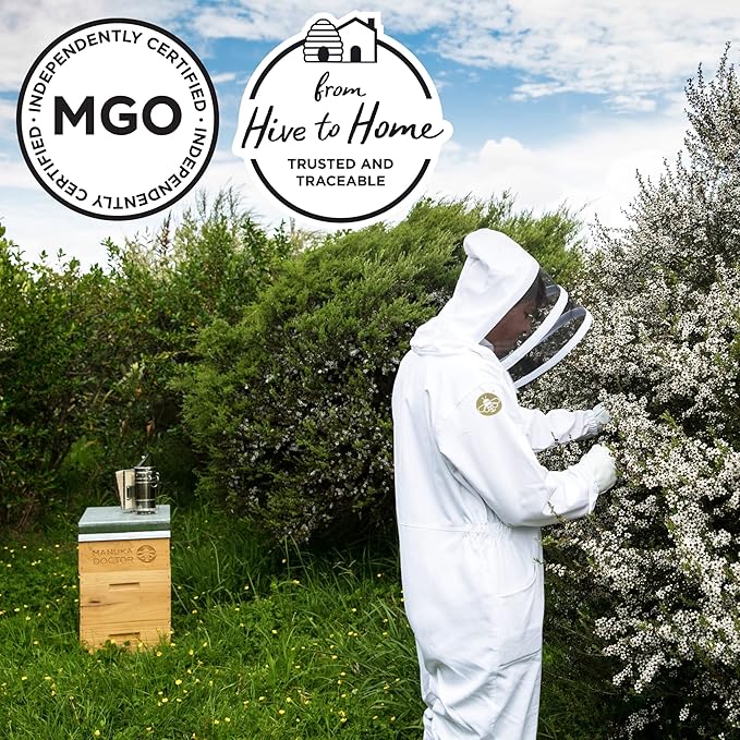 MANUKA DOCTOR - MGO 825+ Manuka Honey Monofloral, 100% Pure New Zealand Honey. Certified.