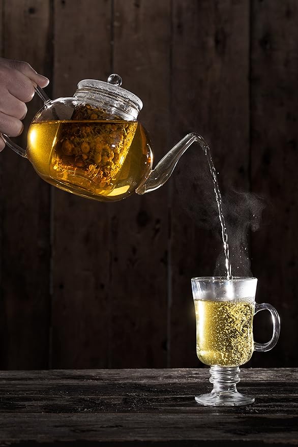 Chamomile Tea 1LB (16Oz) 100% CERTIFIED Organic (USDA seal) Chamomile Flowers Herbal Tea