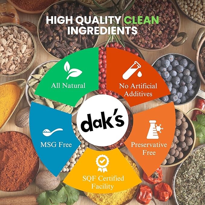 DAK's Spices Blackened Mouth Watering Seasoning Blend | 100% Salt Free | Premium & Healthy