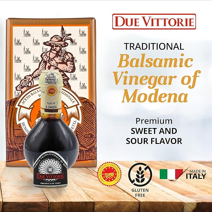 Due Vittorie Traditional 12 Year Aged Balsamic Vinegar of Modena DOP - Aceto Balsamico di Modena