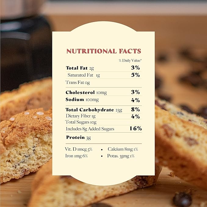 L'Oro Del Sud Cranberry Biscotti, Cantuccini d'Abruzzo, Italian Cookies Madewith Real Quality