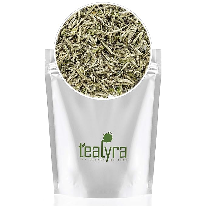 Tealyra - Imperial Yunnan Silver Needle - White Loose Leaf Tea - Top Chinese White Tea - Caffeine