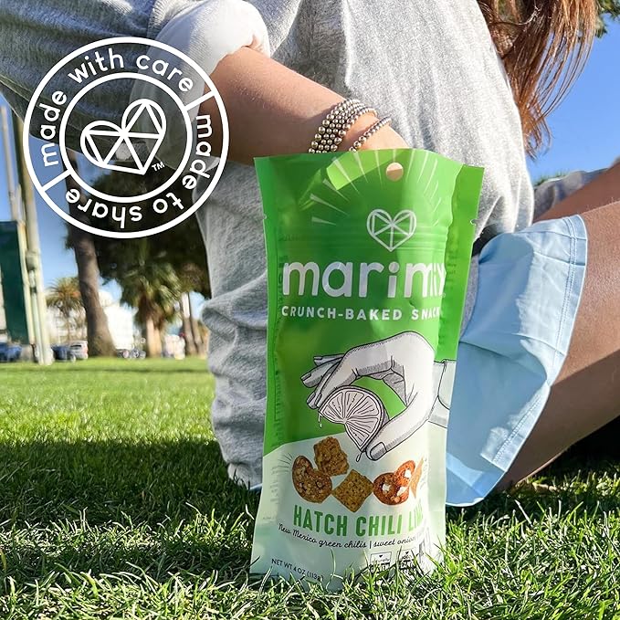 Marimix Snack Mix | Hatch Chili Lime | Crunch Baked Sweet & Salty Savory Plant Based Naturally