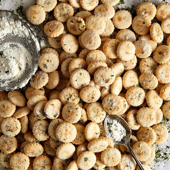 Premium Saltine Crackers Variety Pack, 2 Mini and 2 Soup & Oyster Crackers, Lunch Snacks, Bulk