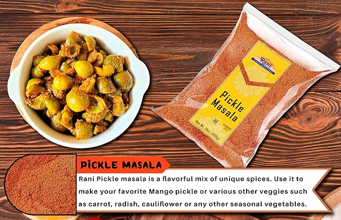 Rani Pickle (Achar) Masala Indian Spice Blend 14oz (400g) ~ All Natural | Vegan | Gluten Friendly |