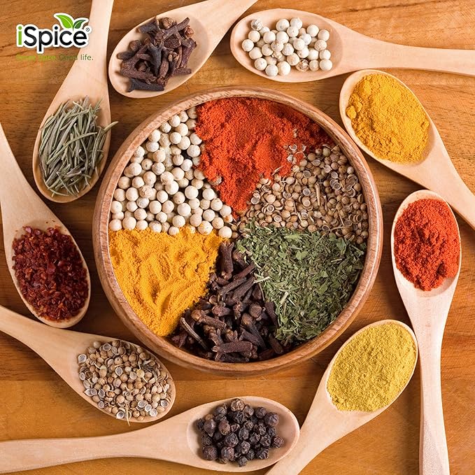 iSpice Starter Spice Set- Seasonings for Cooking, Spices and Seasonings Sets, Spices Variety Pack