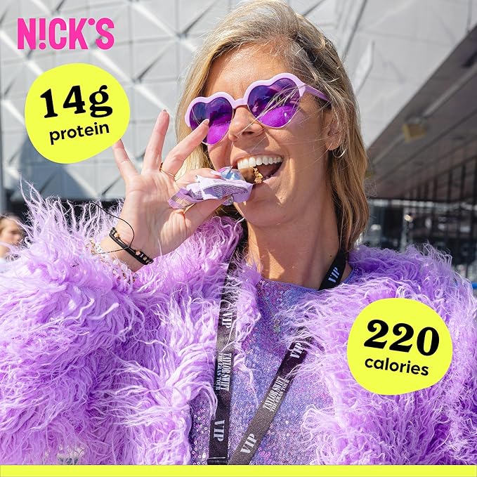Nick's Protein Bars Chocolate | High Protein | Lowcalories | Low Carb Keto Friendly Snacks No Added