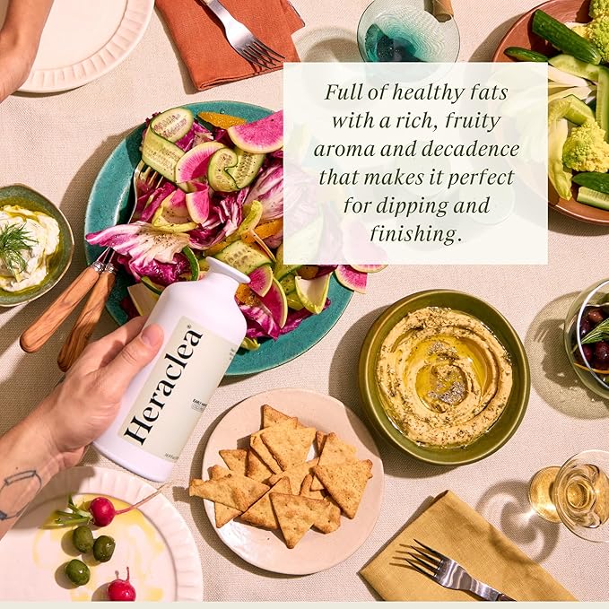 Heraclea - The Pairing - Organic Extra Virgin Olive Oil - Cold Pressed - Organic Olive Oil - Cold