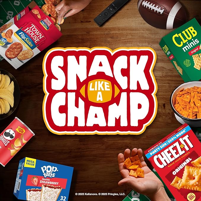 Cheez-It Cheese Crackers, Baked Snack Crackers, Office and Kids Snacks, Variety Pack, 28.74oz Box
