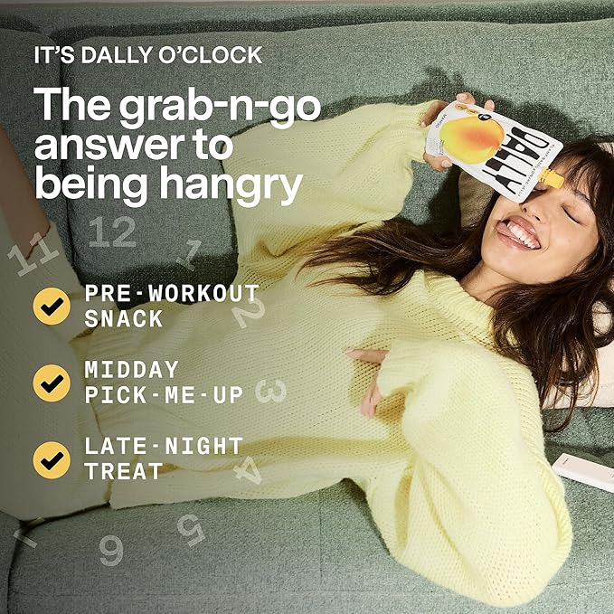 Dally Mango Drinkable Konjac Jelly (10 Pouches) ??10-Calorie, Zero Sugar Korean Fruit Snack
