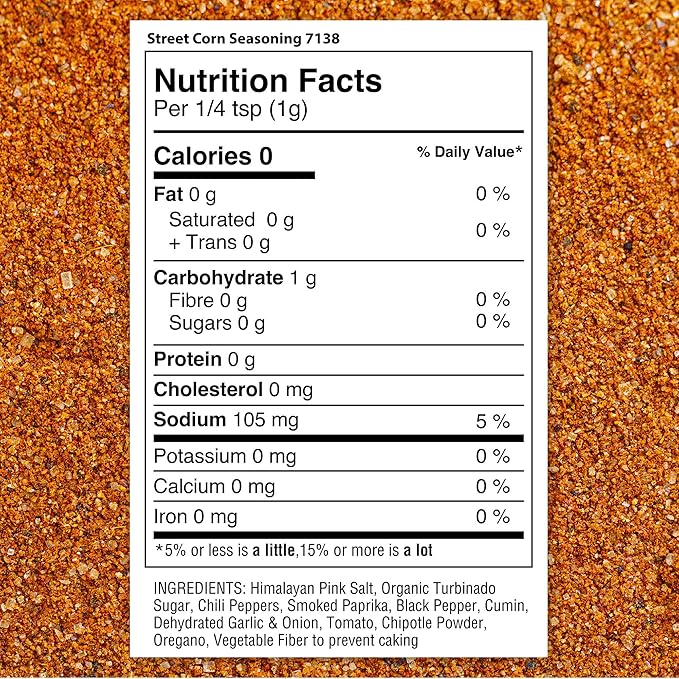 The Spice Lab Mexican Street Corn Seasoning – 5 oz Shaker Jar - All Natural Elote Seasoning For