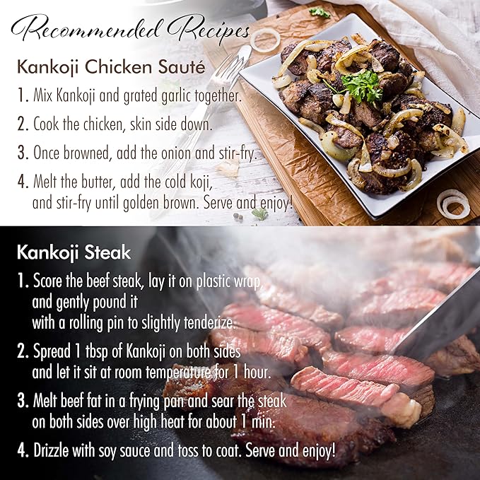 chaganju KOJI -Japanese traditional all-purpose umami seasoning of rice paste for aging marinade