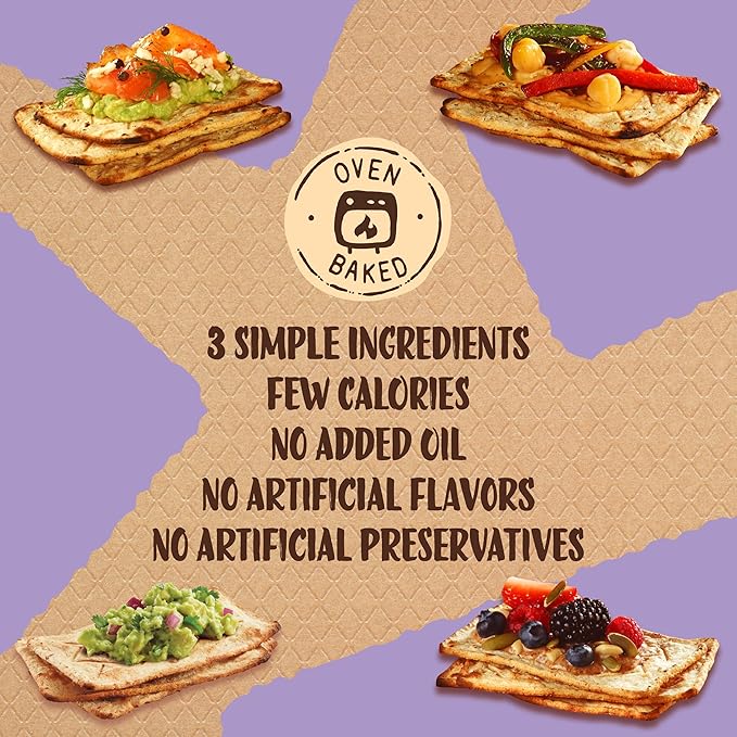 Sanissimo Salmas Chia & Flaxseed, 40 Packs of 3 Crackers, Oven Baked Corn Crackers, Gluten Free