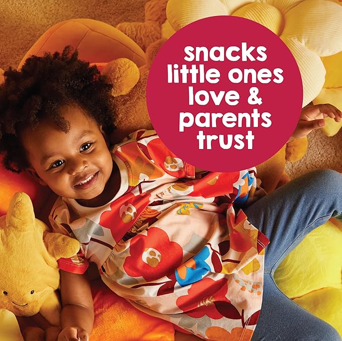 Happy Tot Organic Multi-Grain Cookies Toddler Snack, Fun Transportation Shapes, Strawberry, 4.4