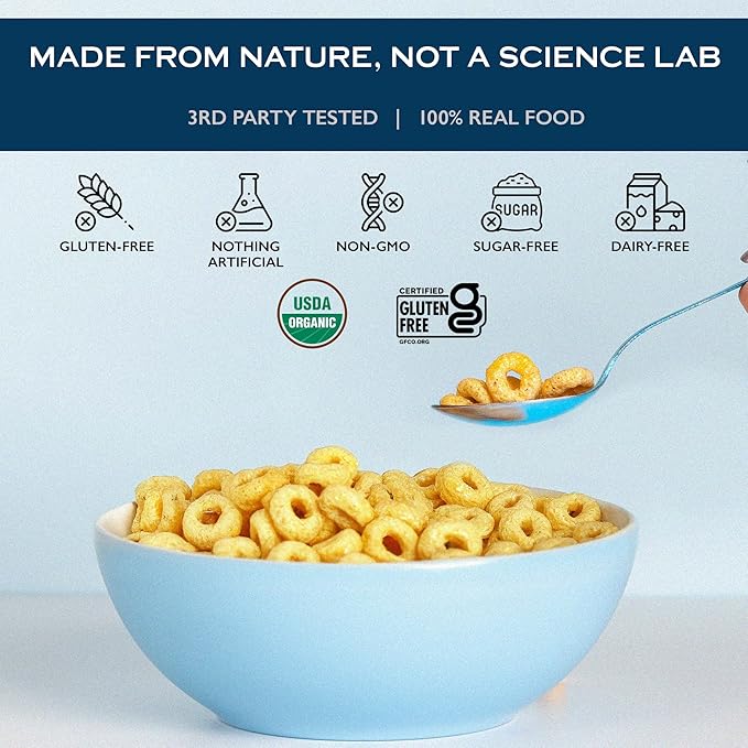 Lovebird Healthy Cereal That Actually Tastes Good - Organic & 100% Real Food, No Refined Sugar &