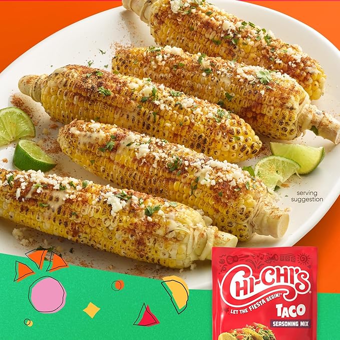 CHI-CHI'S Dry Mix Packets Variety Pack, Taco Seasoning 1.25 oz Pack, Restaurante Seasoning 0.78 oz
