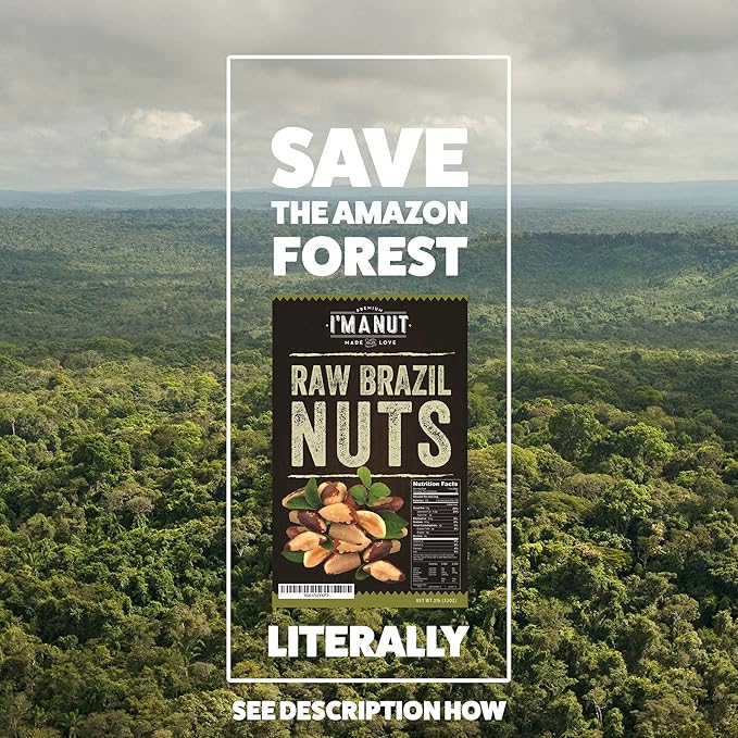 I’m A Nut Brazil Nuts, Raw, 48 oz (3 Lb) | Distinct and Superior to Organic | No PPO | Non GMO |