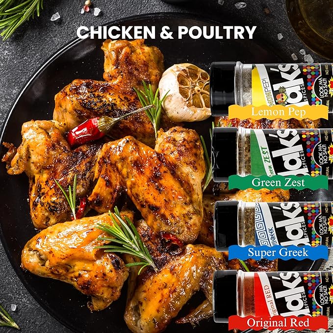 DAK's Spices Green Zest Seasoning Blend | 100% Salt & Sugar Free | Premium & Healthy Seasoning |