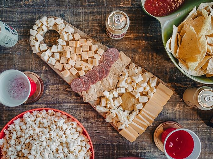 Cheese Bros Game Day Deluxe Gift Box | Fresh from Wisconsin | Includes Goudas, Curds, 8-Year Aged